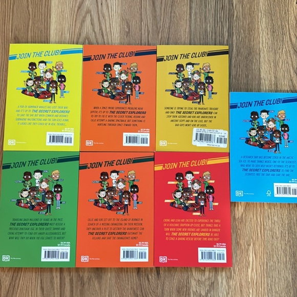 The Secret Explorers Book Lot of 7 - Picture 2 of 6